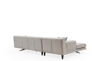 Colțar modular Jivago Bej 198x308x78 cm - Img 9