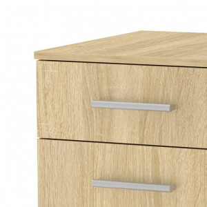 Comoda cu roti Luke sonoma 40x48.5x53.5cm - Img 2