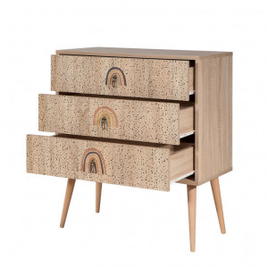 Comoda Model City V10, Multicolor, 80x40x89 cm - Img 3