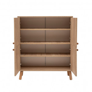 Comoda Model Iris, Multicolor, 95x36x111 cm - Img 8
