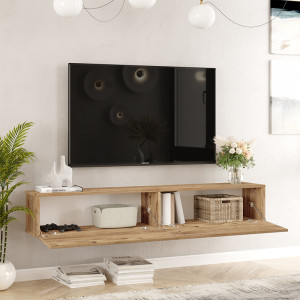 Comoda TV de perete Dello sonoma color 180x31.6x29.6cm - Img 2