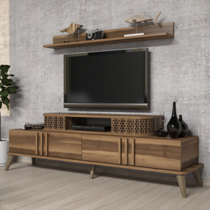 Comoda TV Eylül - Walnut - Img 1