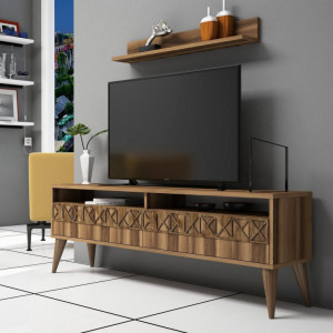 Comoda TV Line - Walnut - Img 1