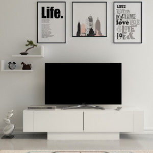 Comoda TV Matera Alb - Img 2