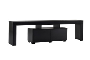 Comoda TV Model Enclave, Lemn Negru - Img 4