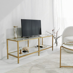 Comoda TV Salvador, Model Basic, 130x45x40 cm, Stejar - Img 5
