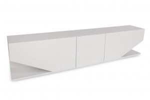 Comoda TV Salvador, Model İnci, 180x40x30 cm, Alb - Img 5