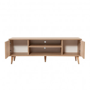 Comoda TV Salvador, Model Truva, 140x50x40 cm, Multicolor - Img 7