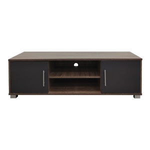 Comodă TV Serank, stejar/anthracite, 120x40x40 cm - Img 4