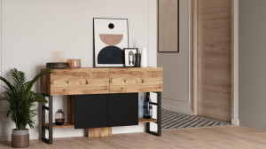 Consola Model ML25, Pin, 138.8x43.3x83.6 cm - Img 3