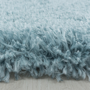 Covor Fluffy Albastru 120x120 cm - Img 2