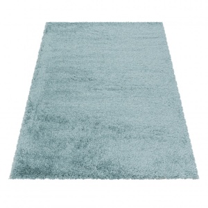Covor Fluffy Albastru 80x150 cm - Img 3