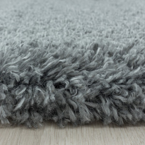 Covor Fluffy Gri Deschis 140x200 - Img 4
