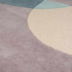 Covor Glow Albastru 120X170 cm, Flair Rugs - Img 4