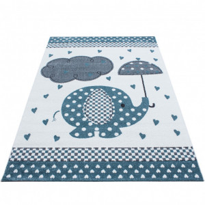 Covor Kids Albastru V4 80x150 cm - Img 2