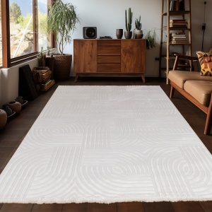 Covor Sahara V2 Crem 120 x 170cm - Img 1