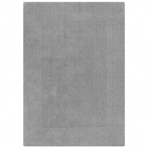Covor Textured Wool Border GREY MARL 200X290 cm, Flair Rugs - Img 2