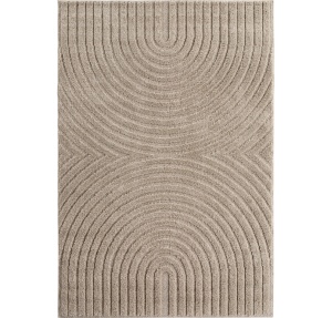 Covor tip Traversa VivaDeco Art V2, 60 x 110 cm, Bej, 100% Polipropilena, Fir 8 mm, 1900 g/mp, OEKO-TEX Standard 100 - Img 2
