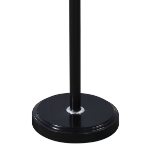 Cuier Sinem, negru/natural, 30x30x175 cm - Img 3