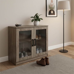 Dulap de pantofi Sapato, Stejar, 80x40x80 cm