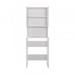 Dulap de rufe Ryda melaminat alb 68x60x182cm - Img 4
