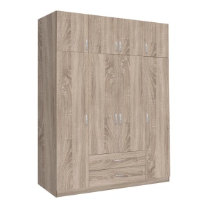 Dulap haine Royal V2 stejar sonoma, 200x58x230 cm