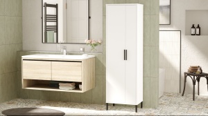 Dulap multifuncțional Model Dy1, Alb - Img 4