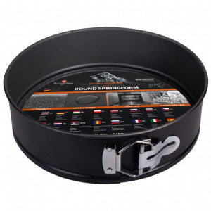 Forma de Copt Rotunda, 24 cm, Negru BH/1142 - Img 2