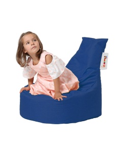 Fotoliu de Grădină tip Bean Bag Model Baton, Albastru - Img 5