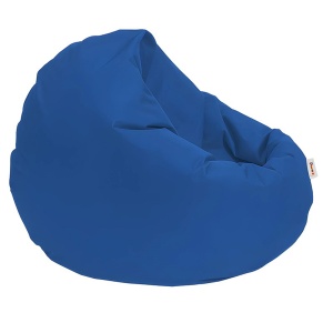 Fotoliu de grădină tip Bean Bag Model Iyzi 100, Albastru - Img 2