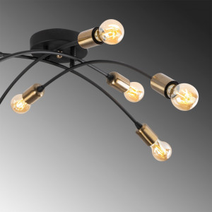Lustra Banana - 1151 Negru Vintage - Img 5