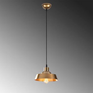 Lustra Berceste Auriu 22x22x107 cm - Img 4