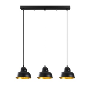 Lustra Berceste Negru 70x40x111 cm - Img 5