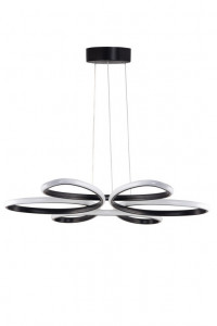 Lustra Berenices Black-White Light Negru - Img 3