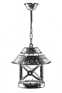 Lustra de exterior BFE-68199-BKR Maro - Img 2