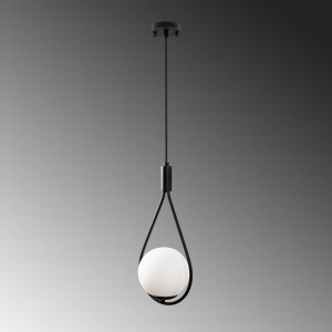Lustra GMN Negru 20x15x136 cm - Img 4