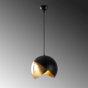 Lustra Pacman - 2633 Negru Vintage - Img 6