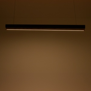 Lustră Rafmole, negru, 120x7.5 cm - Img 2