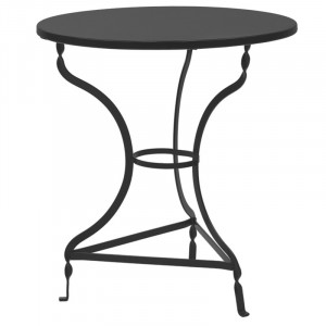 Masa Model Daxton, 70x70x72 cm, Negru - Img 1