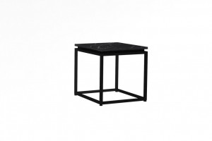 Masuta de Cafea Model Felicity, 45x45x45.5 cm, Negru - Img 3