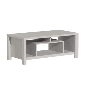 Masuta de Cafea Model Tracy, Gri/Alb, 120x60x48.5 cm