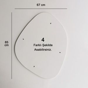 Oglinda SohoAyna85x67cm Negru - Img 9
