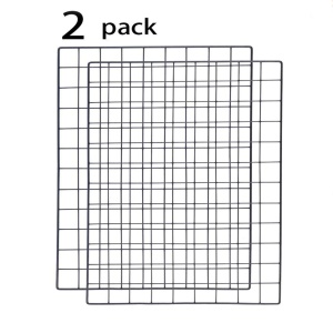 Panou grilaj metalic WR003 Negru 50x70x3 cm - Img 2