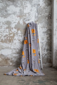 Patura pentru Pat 1 Persoana Model Koala Bear Orange