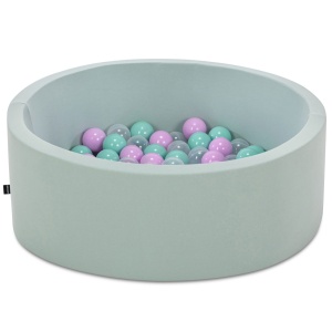 Piscina de bile Bubble Pops v2 Menta 85x85x30 cm