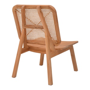 Scaun cu Brate Model Viborg, Natur, 60x75x87 cm - Img 2
