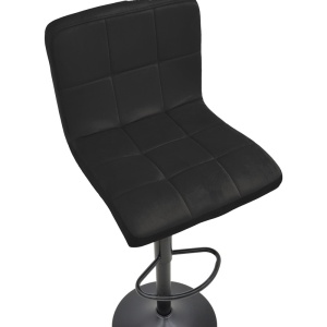 Scaun de bar Remina, negru, 44x44x112 cm - Img 6
