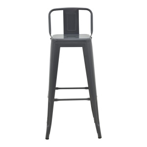 Scaun de bar Utopia, antracit, 42x42x97 cm - Img 5