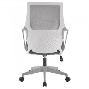 Scaun de birou Fragrant cu plasa din material textil de culoare gri - Img 2
