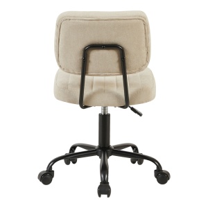 Scaun de birou Warra, bej, 50x52x76-86 cm - Img 5